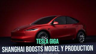 Tesla Giga Shanghai Model Y 'Juniper' Update: 2400 Units per Day Production Capacity Revealed!