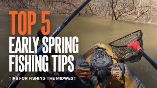 MONSTERCLASS | Top 5 Early Spring Fishing Tips for the Midwest