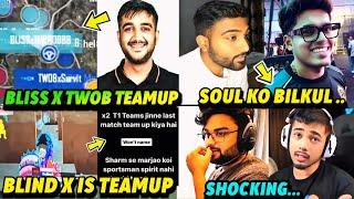 BMPS TEAM UP  BLISS x TWOB  BLIND x IS  Punkk Reply "Chat Trolling Soul"  Scout Shocked by Speed