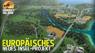 Neue europäische Stadt auf einer wunderschönen Insel in Cities Skylines 2! | Sunset Island 01