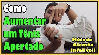 Como Aumentar Tênis Apertado l Como Lacear Sapato Apertado