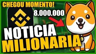 URGENTE! BABY DOGE NOVA EXPLOSÃO! MAIS NOTICIAS DA LISTAGEM BINANCE - CRIPTOMOEDA BABY DOGECOIN