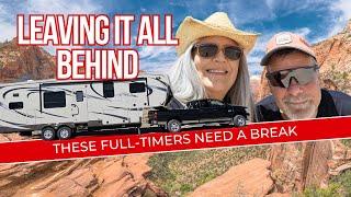 Full-Time RVer's NEED Vacation Time Away From Their Trailers, Visiting Small Town USA, RV Lifestyle