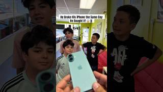 New iPhone DESTROYED on the First Day!  #shorts #iphone16 #moneytalkswireless #apple
