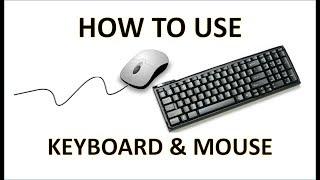 Computer Fundamentals - The Keyboard and Mouse - Learn How To Use a PC - Tips & Tricks for Beginners