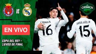  DEPORTIVA MINERA vs REAL MADRID EN VIVO  COPA DEL REY