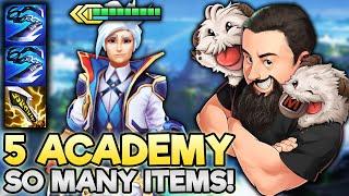 5 Academy - How Many Giant Slayers Do You Want? Yes. | TFT Into the Arcane | Teamfight Tactics