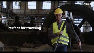 Artec Ray II Tripods - Long Range 3D Scanning and Lidar Scanning