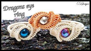 Dragons eye wirework ring