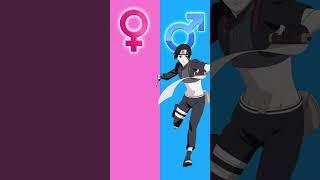 Naruto Characters Gender Swap 【Naruto】 #naruto #sakura