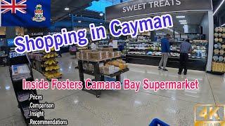 Shopping in Cayman - Camana Bay Fosters Supermarket