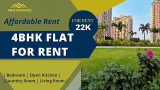 4BHK Flat For  Rent In Greater Noida / 4 BHK flat Available for Rent ग्रेटर नोएडा में परी चौक के पास