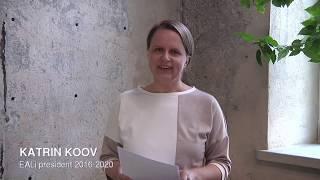 Katrin Koov, EALi president 2016-2020