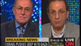 Larry King Live: Dershowitz vs Zogby on Gaza Part 2