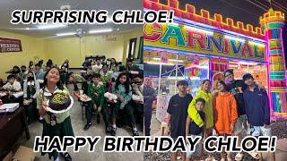 HAPPY BIRTHDAY CHLOE! (+SURPRISE CELEBRATION)