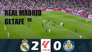 Real Madrid vs Getafe 2-0 | 2024 LaLiga | Match Highlights