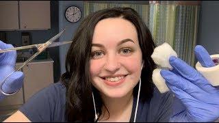 [ASMR] School Nurse Treats Your Injury