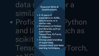 AI /ML Engineer || ECPL || Bangalore