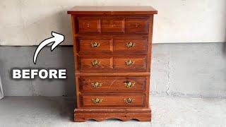 How to make old wooden furniture look new