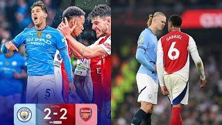 ARSENAL ROBBED??? MANCHESTER CITY (2 - 2 ) ARSENAL EXTENDED HIGHLIGHTS & GOALS