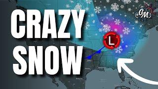 CRAZY SNOW Is Possible for The Eastern US