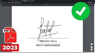 HOW TO SIGN IN A PDF WITHOUT PRINTING OR SCANNING 2020