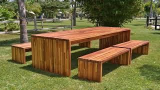 Wood Outdoor Dining Table Plans