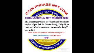 TRIBULATION 42 NFT WISDOM #289