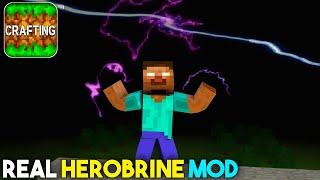 Real Herobrine Mod in Crafting and Building | Crafting and Building