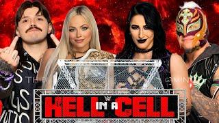 WWE 2K24 • Hell In A Cell Match - Dominik Mysterio Liv Morgan VS Rhea Ripley Rey Mysterio | WWE