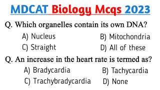 MDCAT biology mcqs 2023 | MDCAT mcqs | MDCAT test preparation 2023