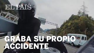 Una instagramer rusa graba su propio ACCIDENTE de tráfico