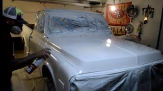 painting my 1972 k10 with rustoleum turbo spray paint