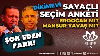 Erdoğan mı? Mansur Yavaş mı? | Şok eden Fark!!! | Sayaçlı Seçim Anketi | #seçimanketi