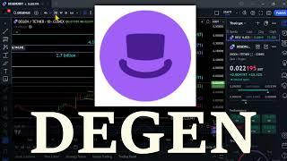 DEGEN holding Strong!! Bullrun Top & Technical Analysis! #crypto #priceprediction #degen