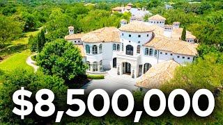 12,000 SQFT LUXURY MANSION TOUR - DALLAS TEXAS LUXURY HOMES FOR SALE