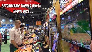 Arcade Booth Tour: Betson/Raw Thrills, IAAPA 2024. Godzilla VR, NBA Superstars, Halo, & More