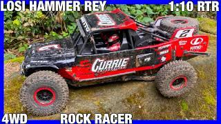 LOSI HAMMER REY 1/10 U4 4WD ROCK RACER BRUSHLESS RTR #YOUTUBECREATORCOMMUNITY