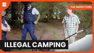 Illegal Camping Chaos - The Inspectors - Reality TV