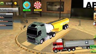 Oil tanker truck offroad game|| Snowfall mode||@Smoking-gaming3