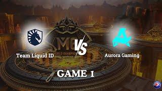 RORA vs TLID Game 1 | MLBB M6 World Championship | Swiss Stage Round 4 Day 2