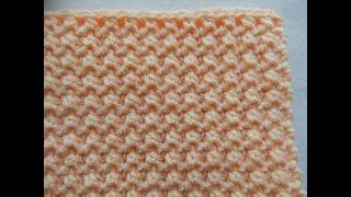 ONE ROW REPEAT Crochet Pine Tree Stitch