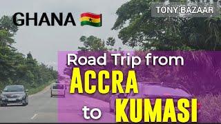 A wild and exciting Ghana road trip| from Accra to kumasi .