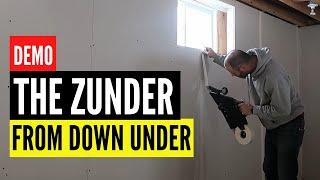 Demonstrating the Delko Zunder Drywall Banjo