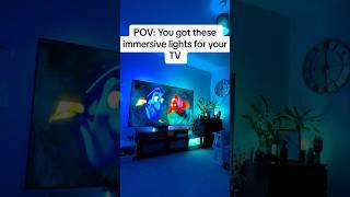 Immersive TV Lights #backlight #immersive #light #movie #relaxing #tv
