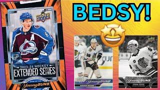 DOUBLE BEDARD!! 2023-24 UPPER DECK EXTENDED SERIES HOCKEY HOBBY BOX BREAK!!