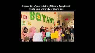 new Building department of Botany Islamia university Bahawalpur