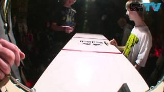 fingerboardTV - Battle At The Harrics - Mike Schneider vs. Jeldo Ulpts