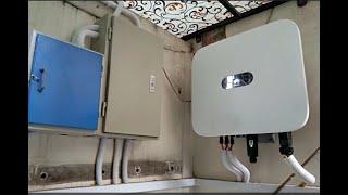 Huawei 25Kw on-grid solar inverter installation #heptasol #huawei