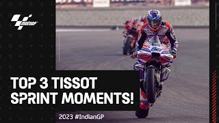 Top 3 #TissotSprint Moments! ‍️ | 2023 #IndianGP